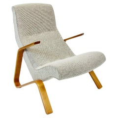 Beautifully Restored Early Production Eero Saarinen Grasshopper Chair for Knoll
