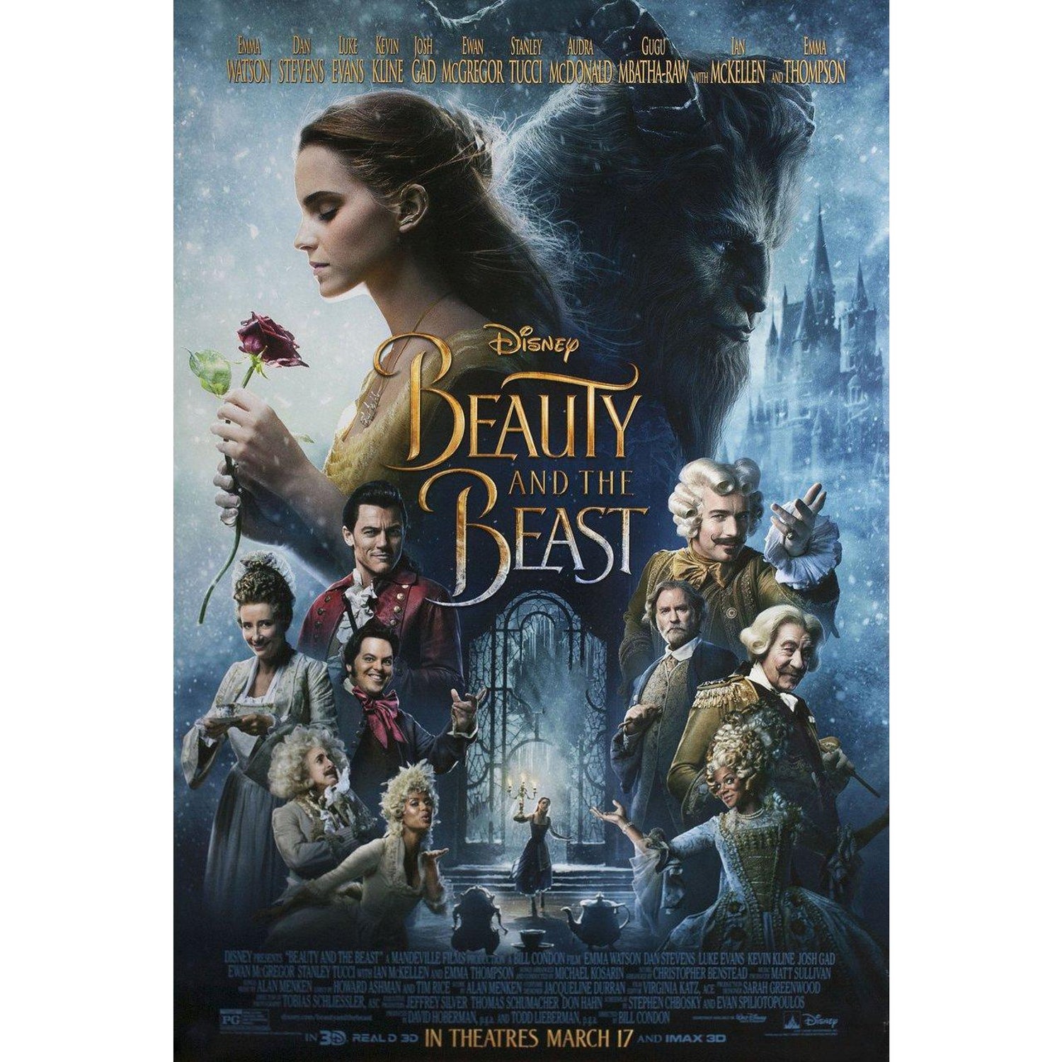 Beauty And The Beast 17 U S One Sheet Film Poster For Sale At 1stdibs