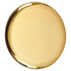 Beauty Mirror Polished Brass by Michael Anastassiades