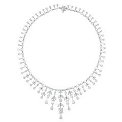 Collier Alisa de Beauvince (diamants de 28,12 carats) en platine