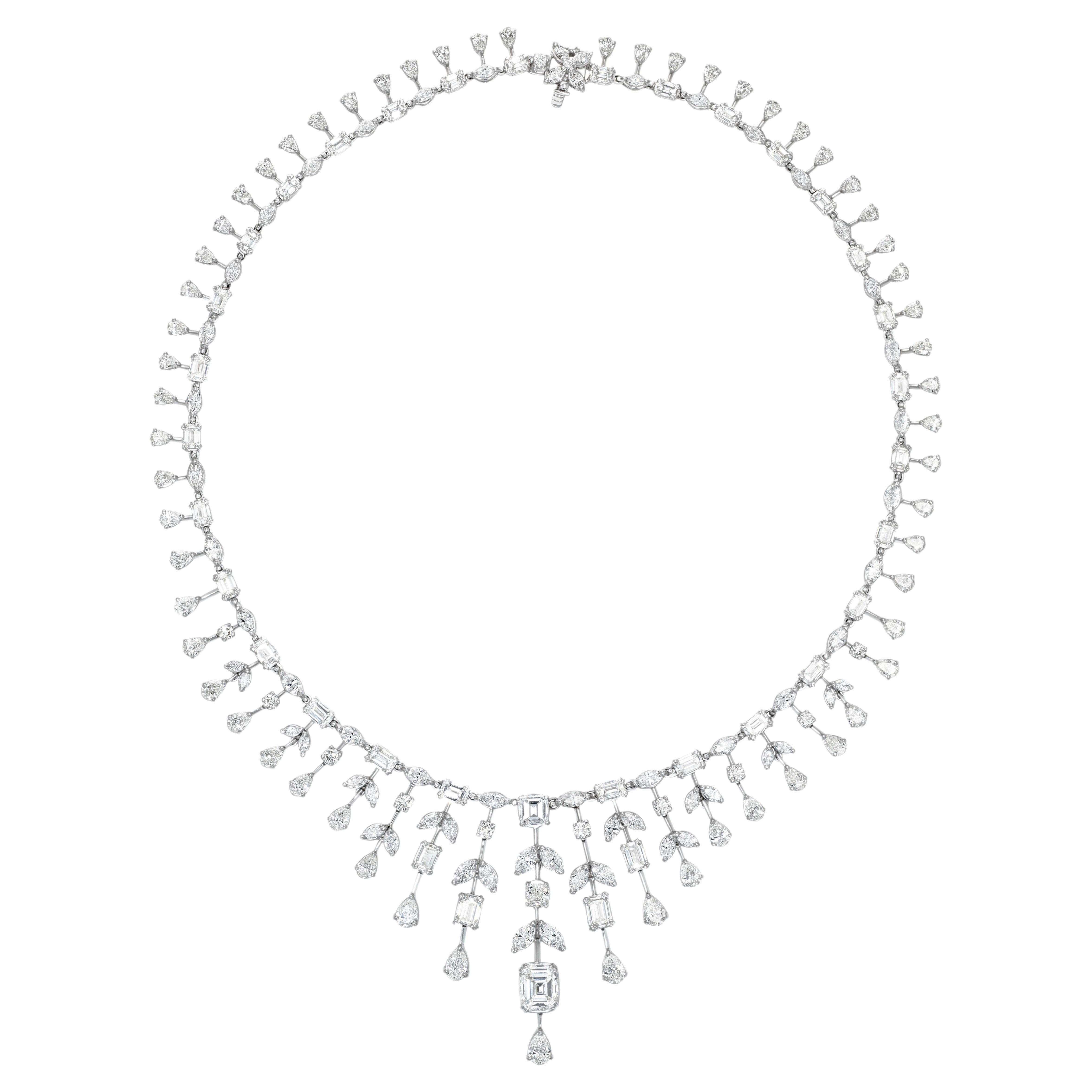 Collar Alisa de Beauvince (28,12 ct de diamantes) en platino