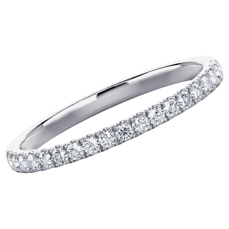 Beauvince Almost Eternity Diamond Band Ring '0.32 Ct Diamonds' in White Gold