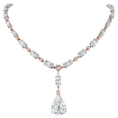 Beauvince Ariana Collier en or, 17,76 carats de diamants