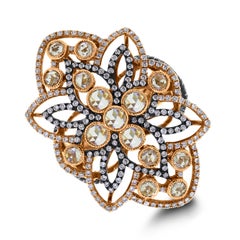 Beauvince Cassandra Diamond Ring (1.89 ct Diamonds) in Rose Gold