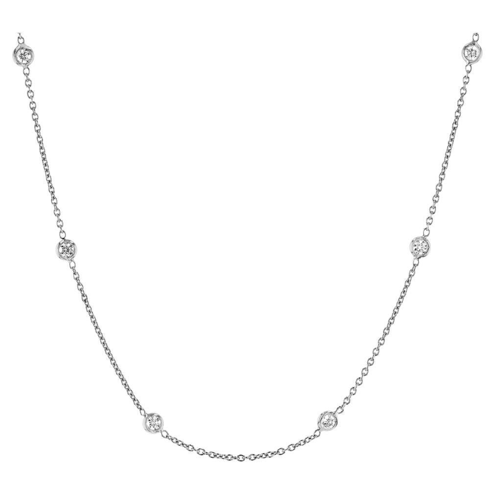 Beauvince Ariana Diamond Necklace, '17.76 Ct Diamonds', in Gold For ...