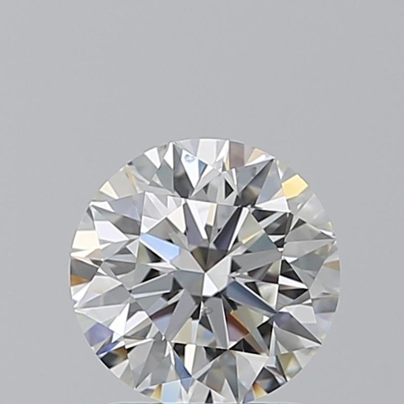 Contemporary Beauvince GIA Certified 1.56 Carat Round HSI1 Engagement Ring in White Gold For Sale