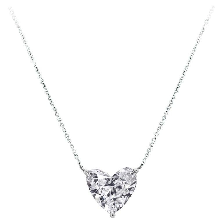 Beauvince Jewelry is excited to present this stunning solitaire and looks forward to customizing and creating a unique one of kind statement pendant, engagement ring or alternate fine jewel for a perfectionist. With a gorgeous make, this Heart Shape