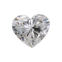 Beauvince Ciondolo o anello personalizzato con diamante EVS1 a forma di cuore certificato GIA da 1,61 carati