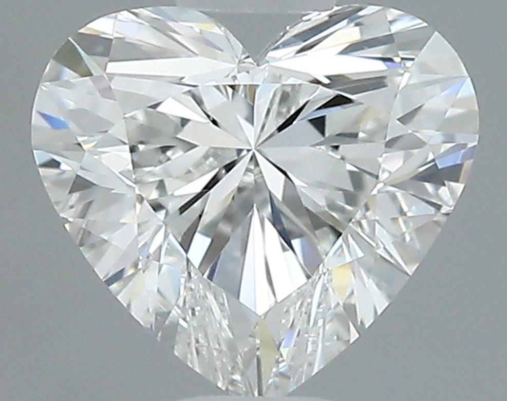 Heart Cut Beauvince GIA H VS2 Certified 1.81 Ct Heart Shape Diamond Studs in White Gold For Sale
