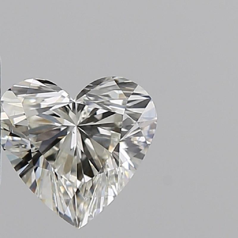 Beauvince GIA I VS2 zertifizierte 1,81 Karat herzförmige Diamant-Ohrstecker aus Weißgold für Damen oder Herren im Angebot
