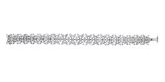 Beauvince Misha Diamond Bracelet in Platinum