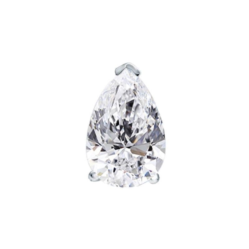 A classic Solitaire Pear Shape Diamond Pendant in a white gold setting with chain. This lovely diamond measures larger than its size to give you that extra bang for your buck.

Center Diamond Shape: Pear Shape
Center Diamond Weight: 1.00 ct 
Diamond