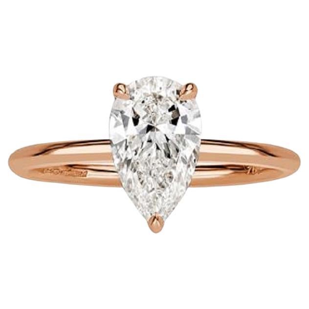 GIA Certified 1.79 ISI1 EXEXEX Solitaire Engagement Ring For Sale at ...
