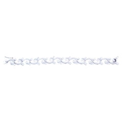 Beauvince Bracelet Waves & Tides (5,99 ct diamants) en or blanc