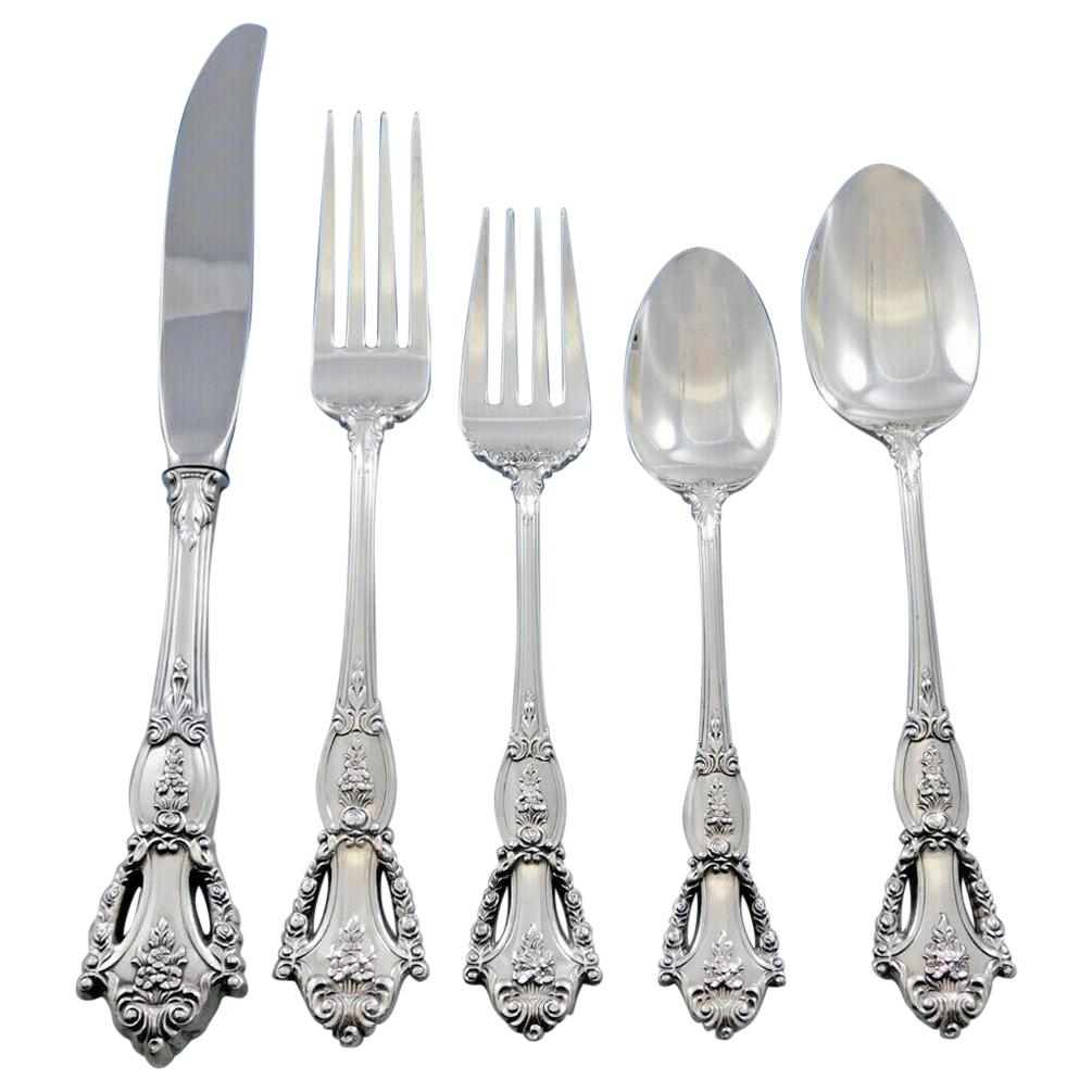 Beauvoir by Tuttle Sterling Silver Flatware Set for 12 Service 60 Pieces w/Soups