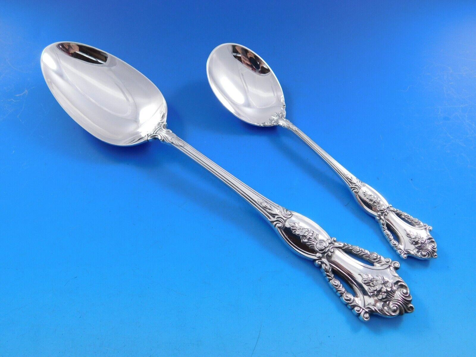 Beauvoir by Tuttle Set di posate in argento per 12 persone 63 pezzi in vendita 2