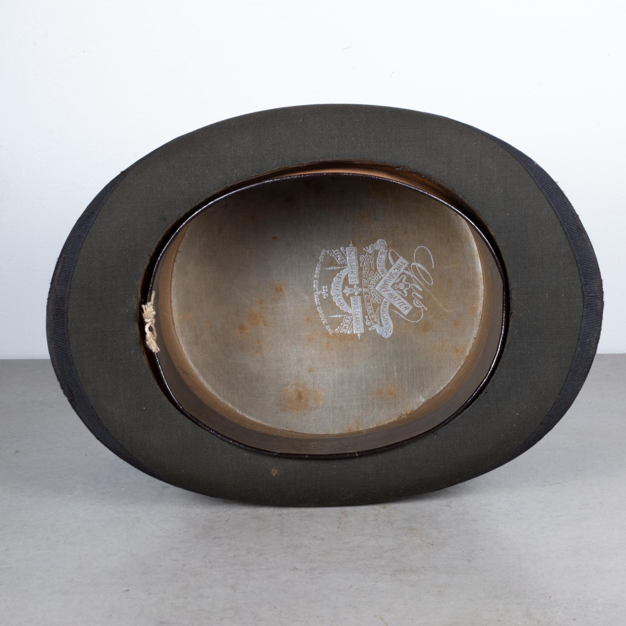 Beaver Skin Top Hat and Hat Box, c.18801920 For Sale at 1stDibs