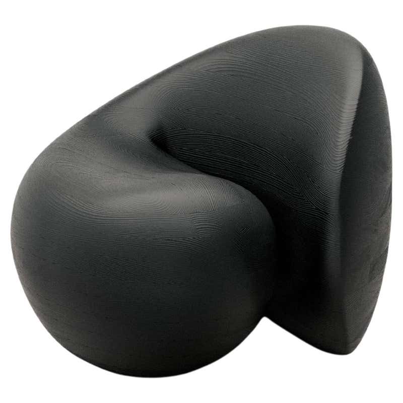 Gossamer Desk in Ebonized Ash by Objects and Ideas For Sale at 1stDibs