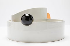 BeBe - Space M Kollektion -handgefertigt in Italien Keramik Vase Glänzend glasiert