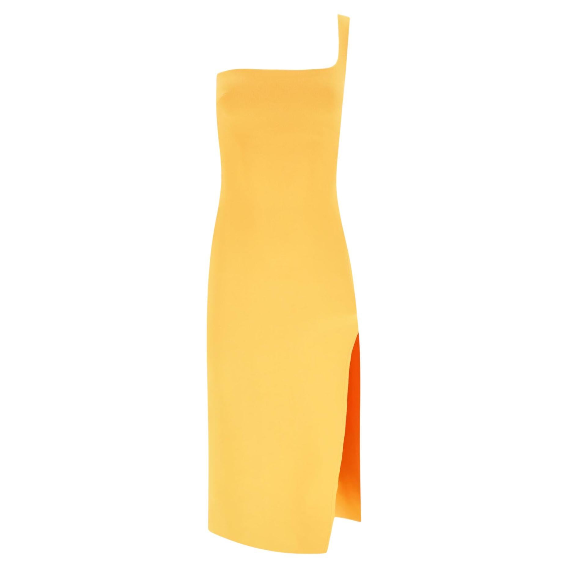 Bec + Bridge Asymmetric One-Shoulder Midi Dress For Sale