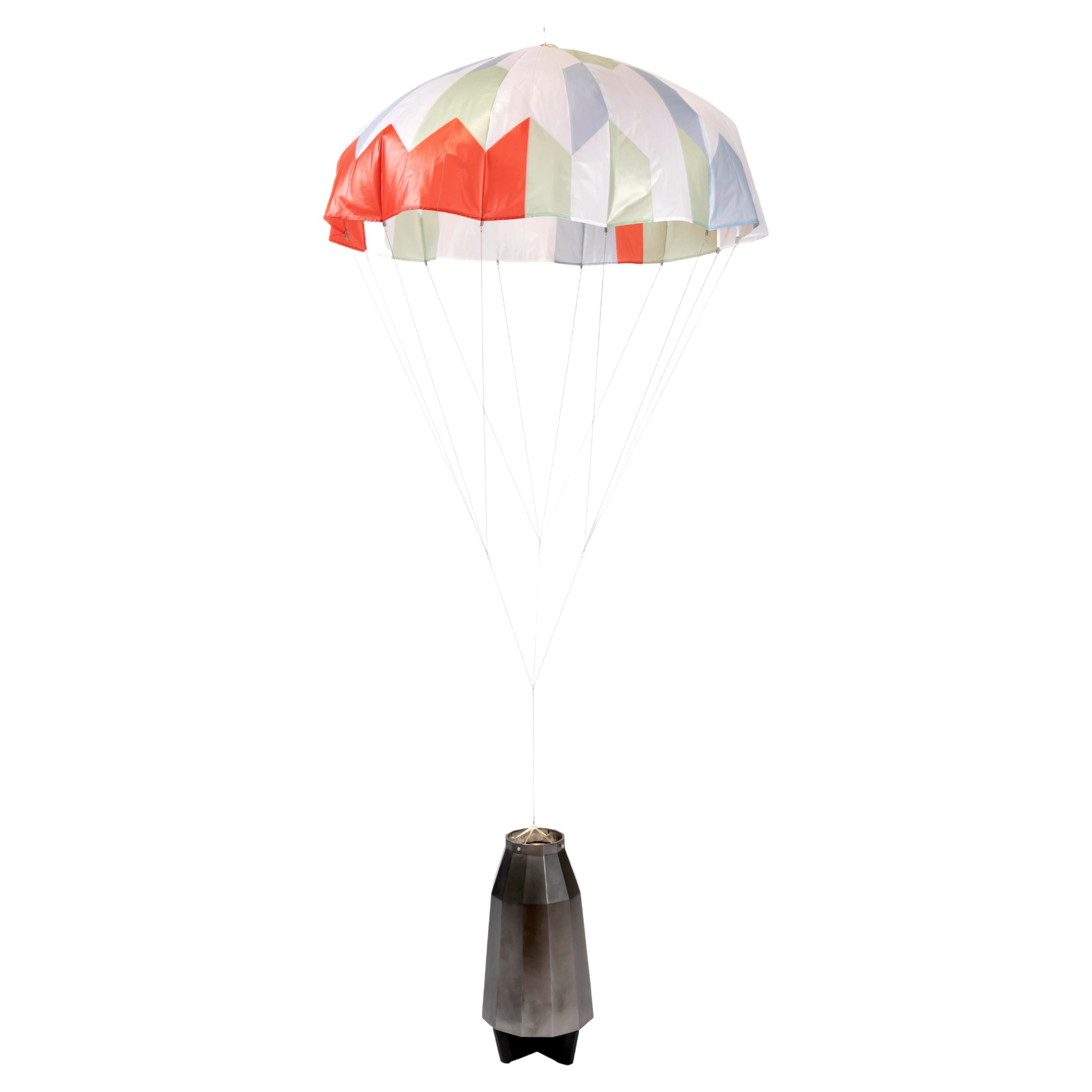 Lampadaire en forme de parachute « Flora 1 » de Bec Brittain