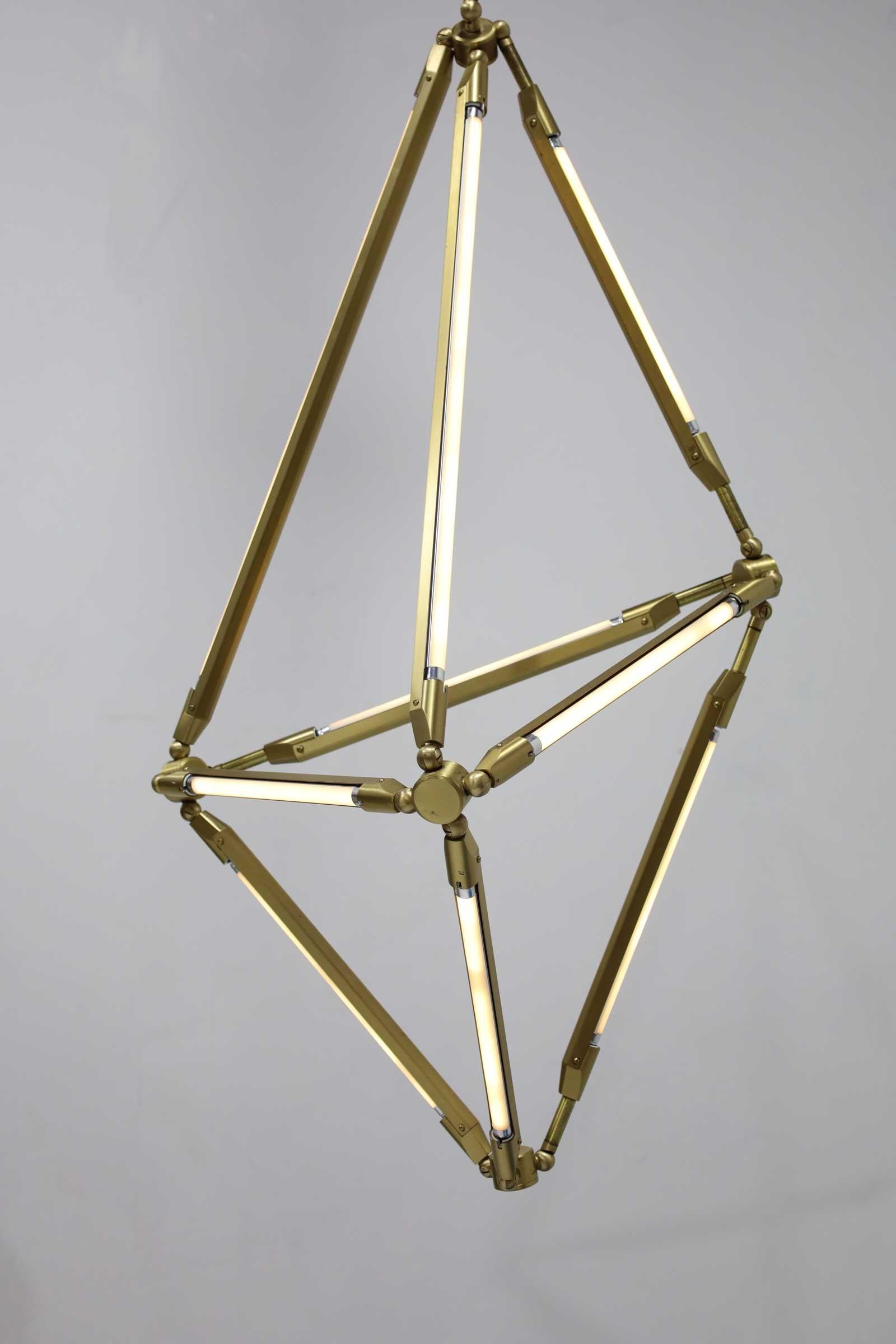American Bec Brittain's Shy 17 Chandelier For Sale