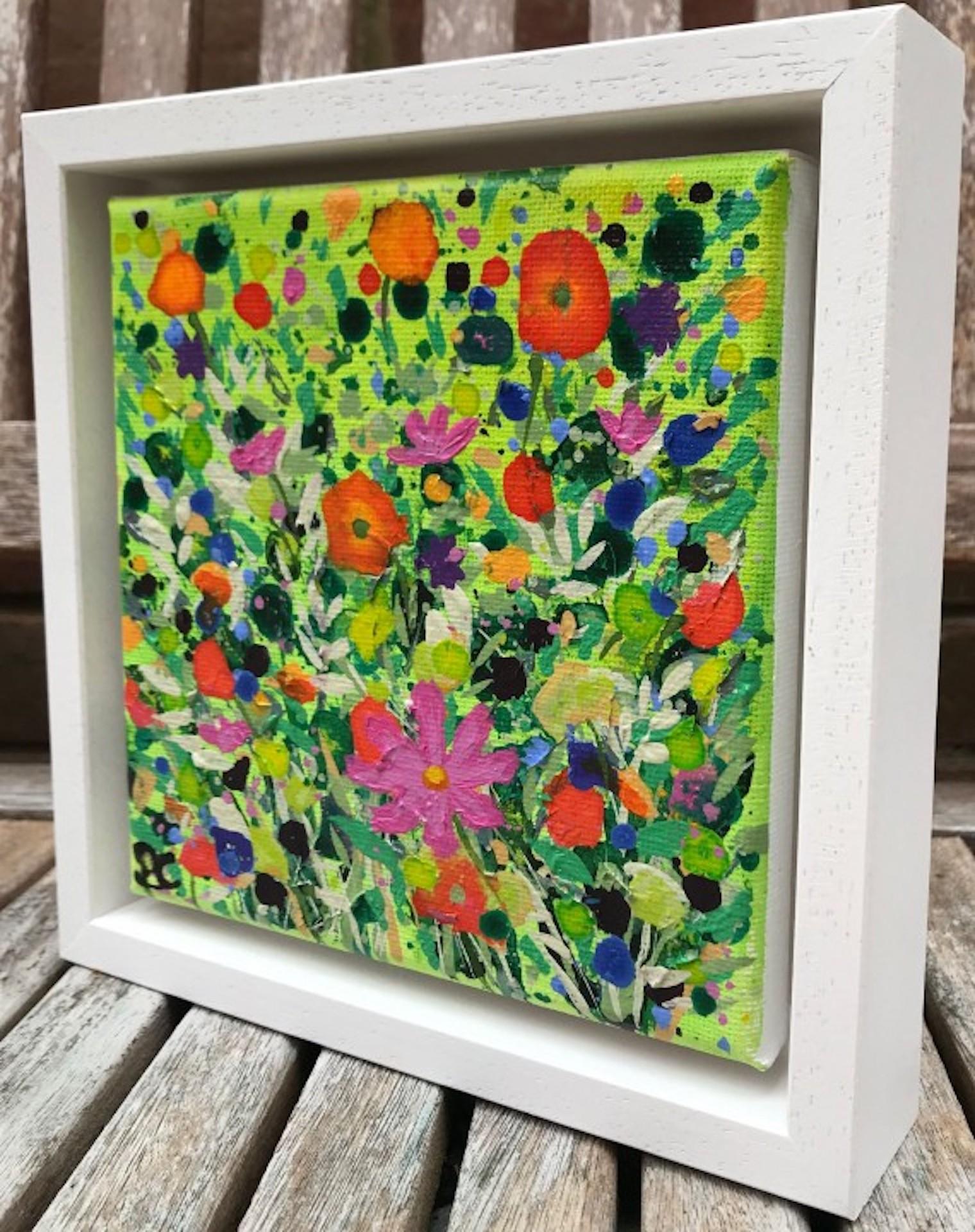 Becca Clegg, Summer Bouquet, Original Bright Floral Painting, Affordable Art For Sale 1