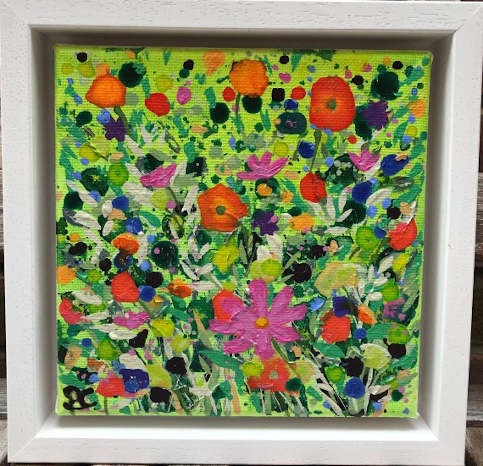 Becca Clegg, Summer Bouquet, Original Bright Floral Painting, Affordable Art For Sale 2