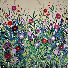 Cromer Grasses: Tutti Fruiti & Frimley Meadow Flowers IV, diptych