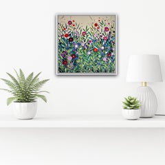 Hierbas de Cromer: Tutti Fruiti, pintura original, paisaje
