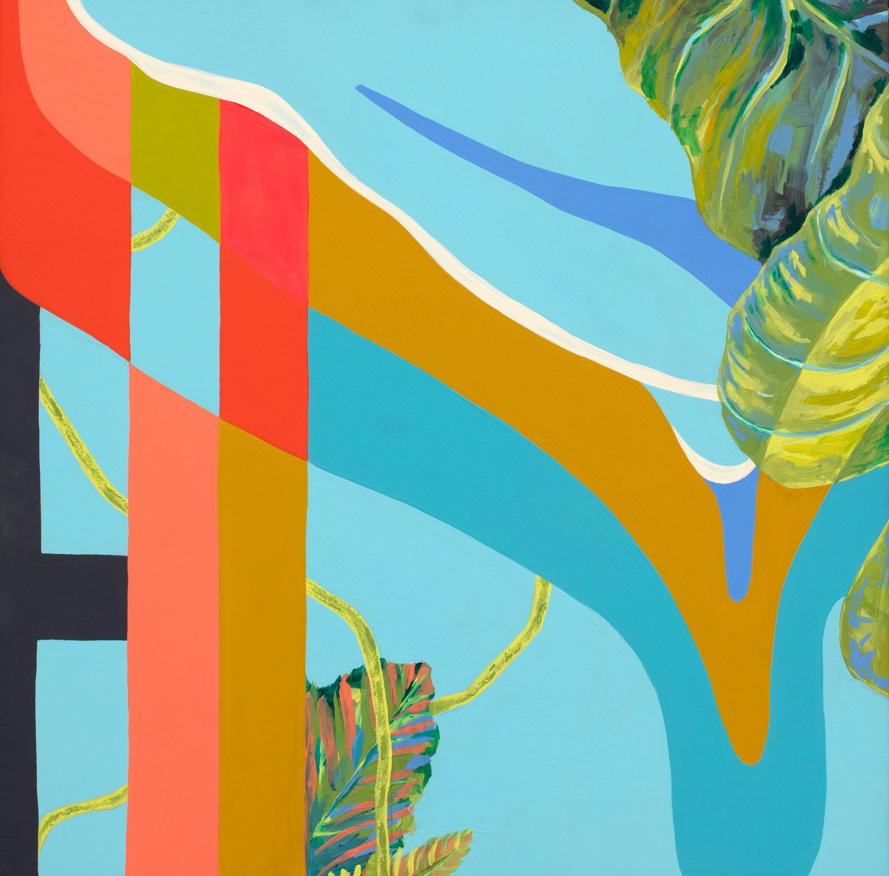 Becca Fuhrman Figurative Painting – Schlauch Wasser