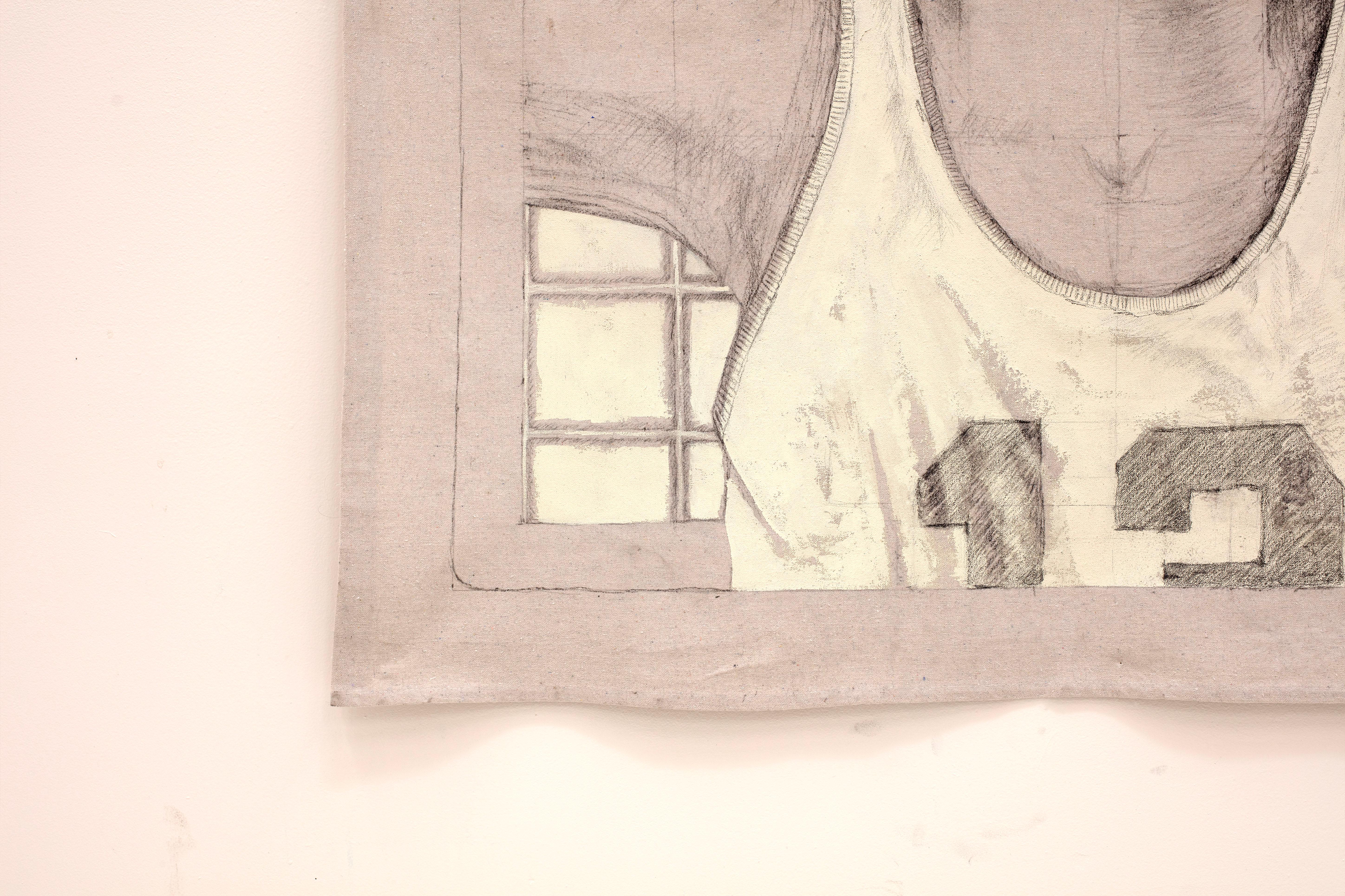 Muschelaugen – Painting von Becca Fuhrman
