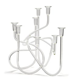 Small Clear Candelooper