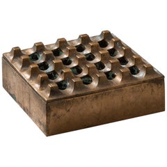 Beck & Jung Ashtray Ultima 15 in Brass by Diverse Ting in Sweden