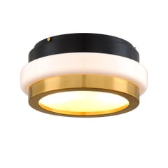 Beckenham Flush Mount Black