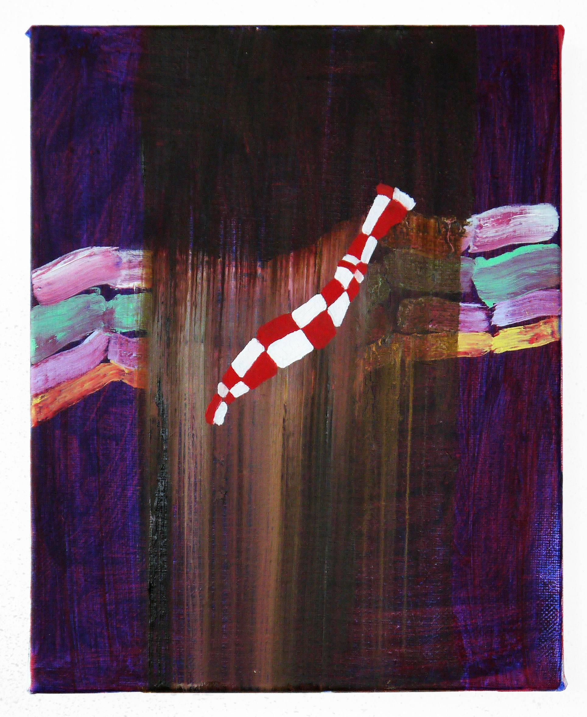 Becky Yazdan Abstract Painting - Upstream