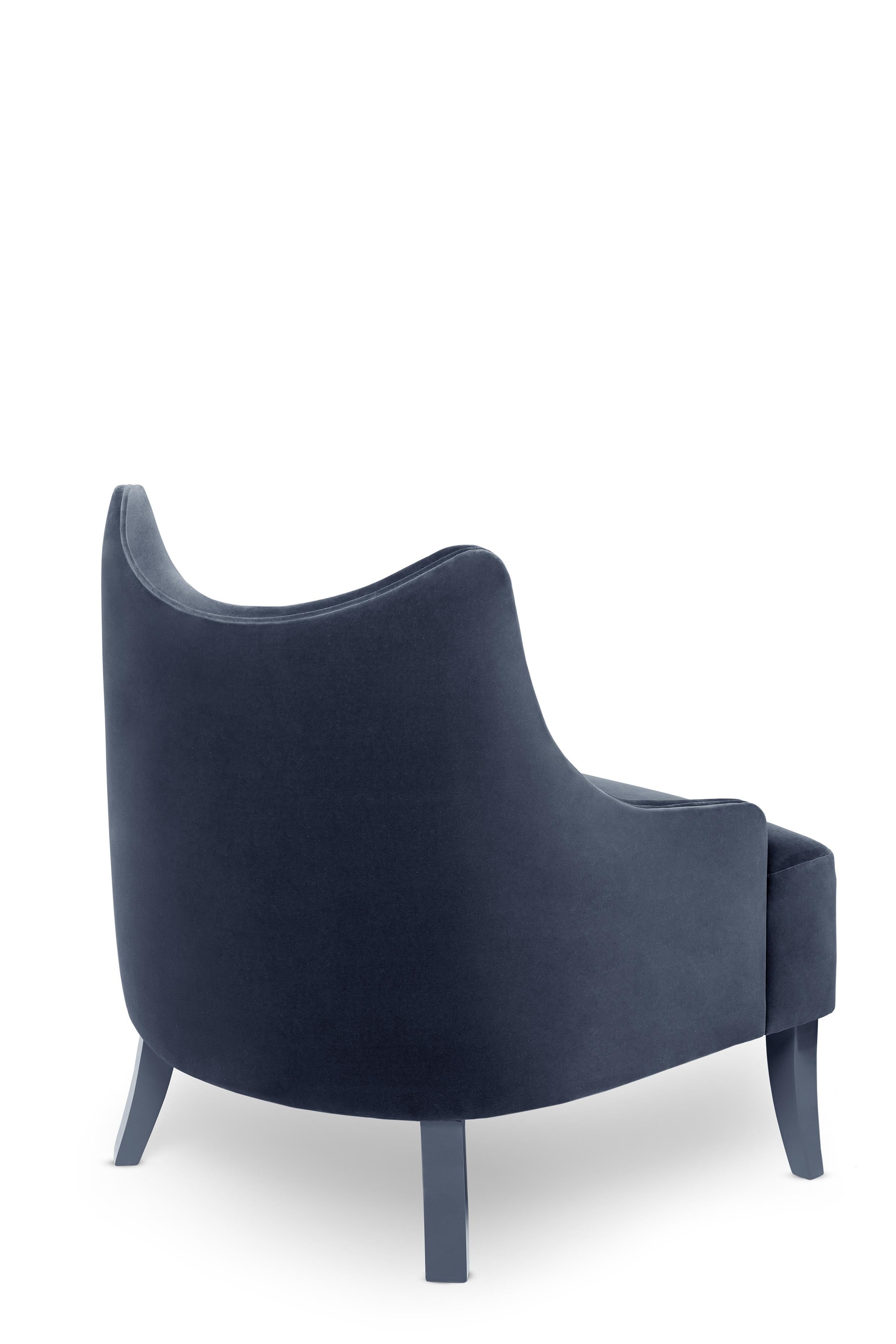 Post-Modern Becomes Me Armchair by Munna For Sale