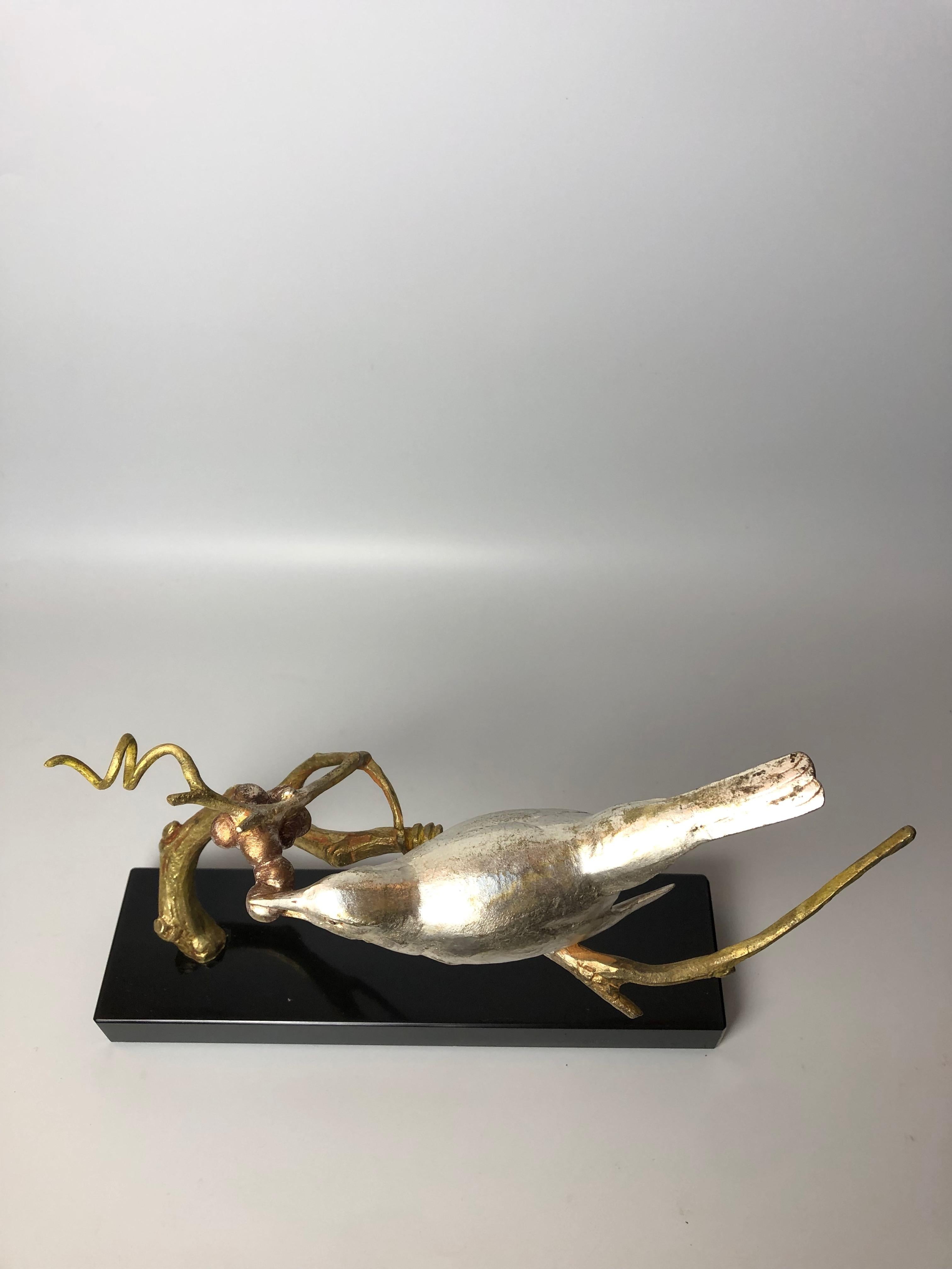 Becquerel Art Deco Bronze Sculpture en vente 7
