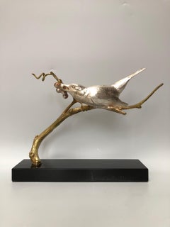 Becquerel Art Deco Bronze Sculpture