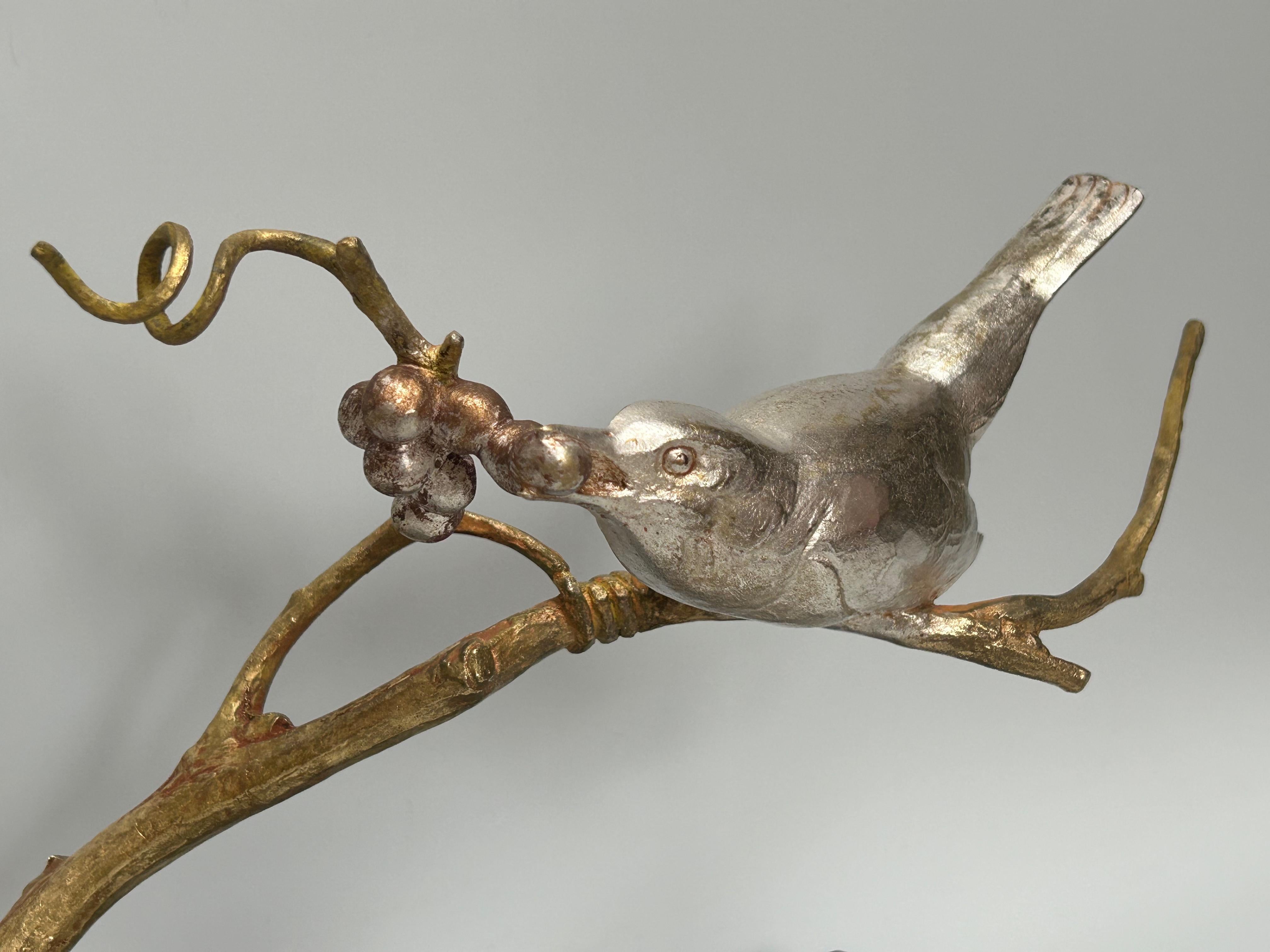 Art-Déco-Bronze-Skulptur mit Eichhörnchen im Zustand „Hervorragend“ im Angebot in NANTES, FR