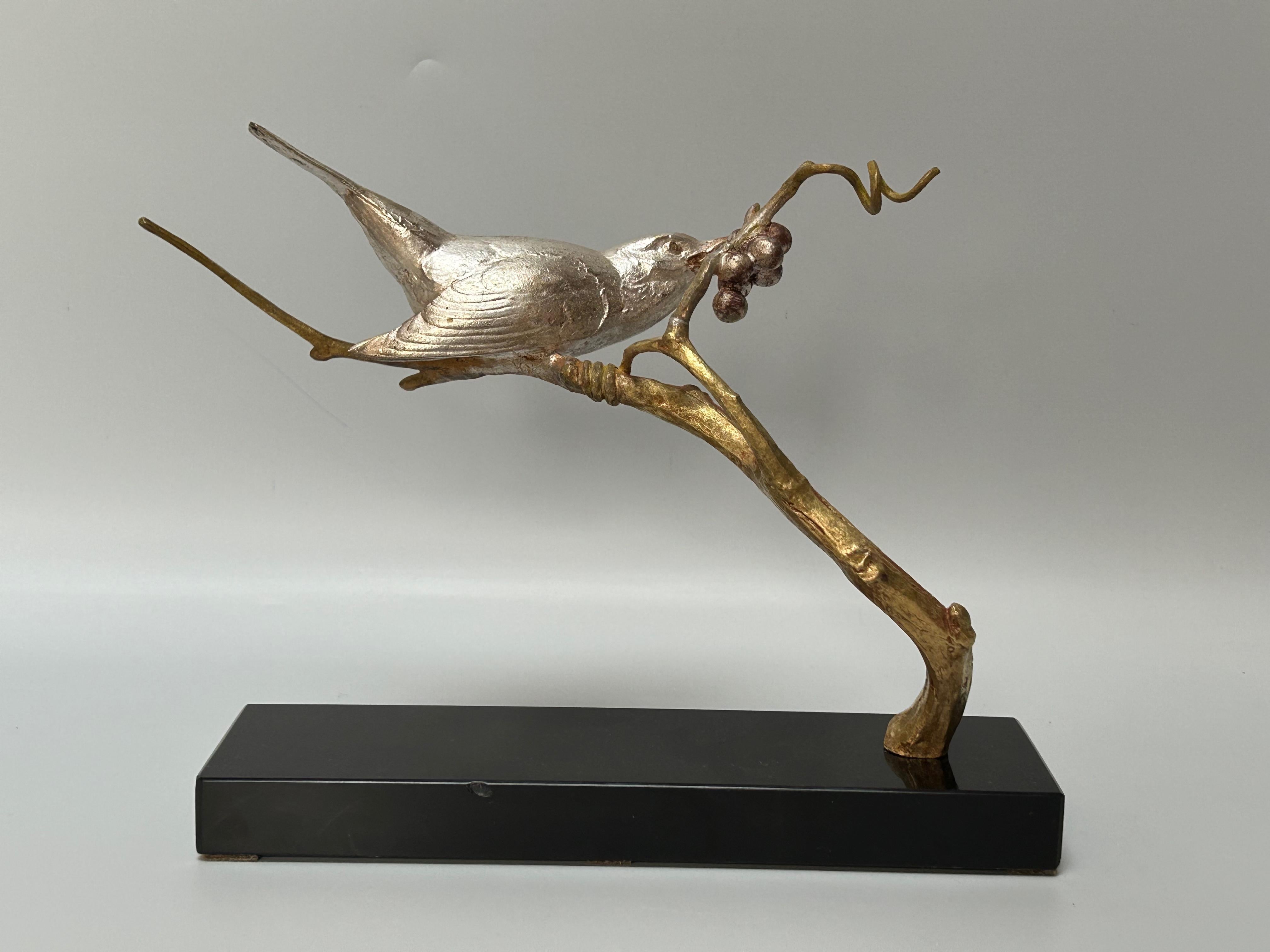 Becquerel Art Deco Bronze Sculpture en vente 2