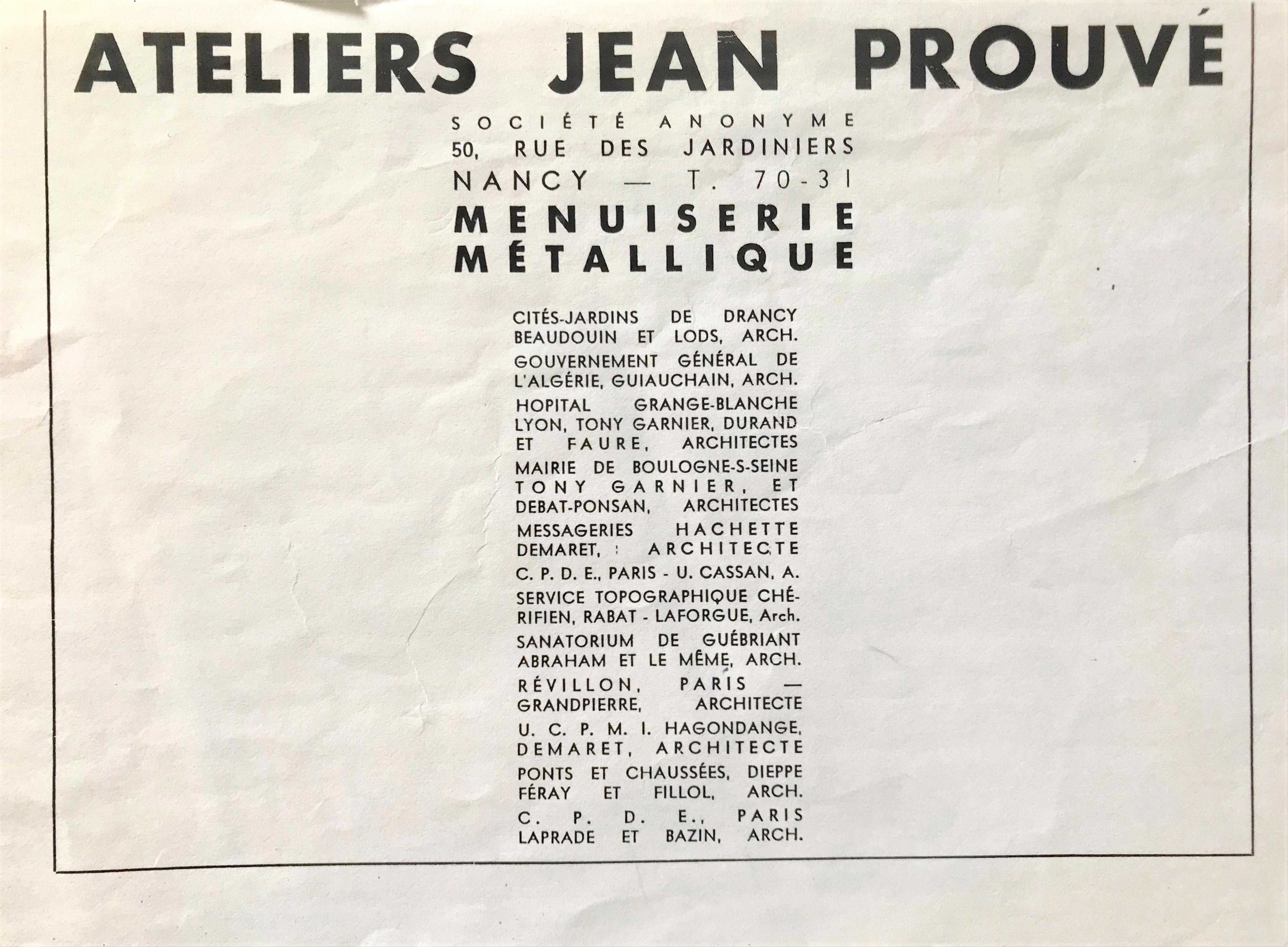 Lit de Jean Prouvé:: France:: 1936 en vente 2