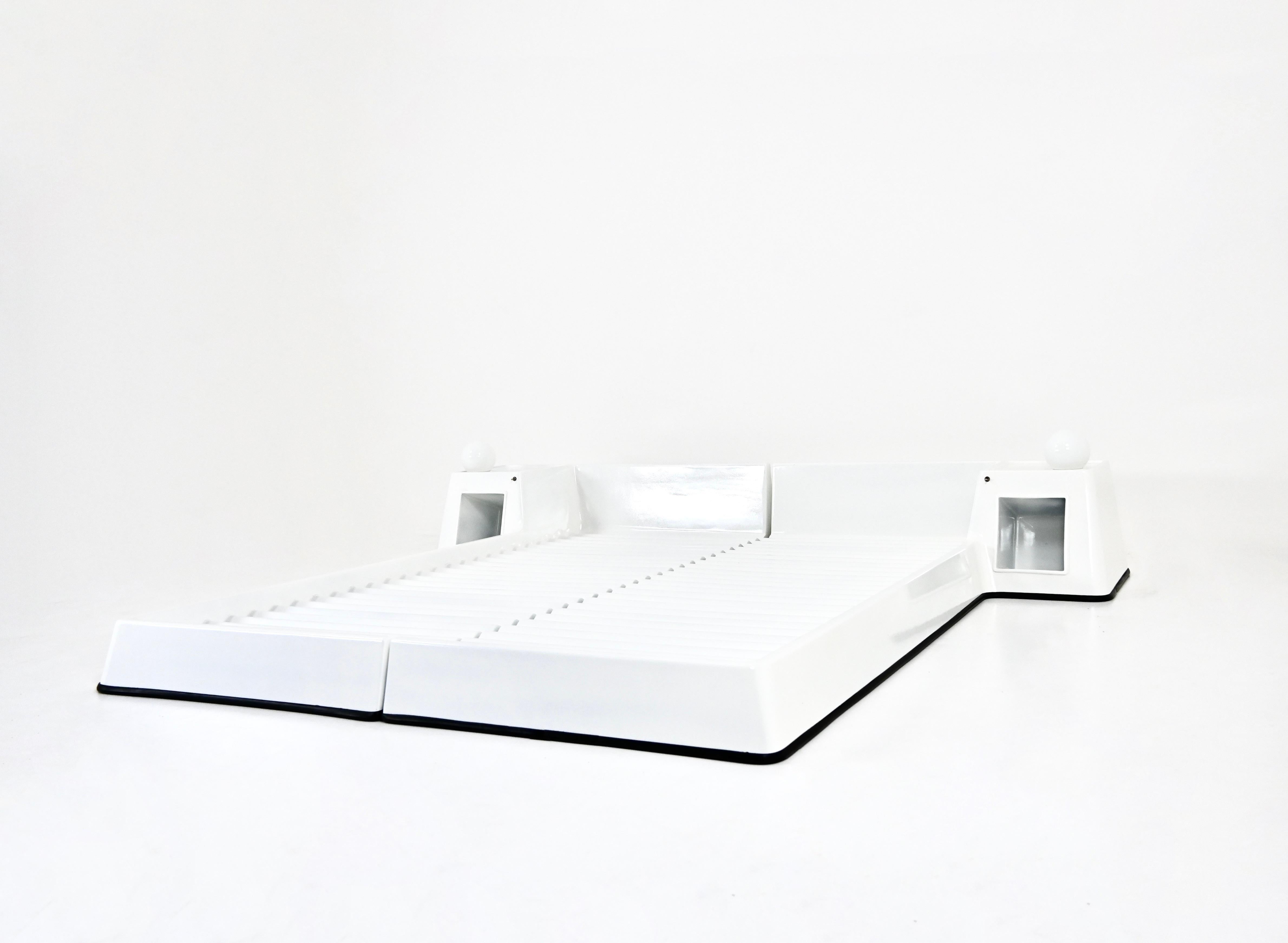 Italian Bed by Marc Held for Prisunic, 1970S For Sale