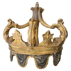 Antique Bed Crown
