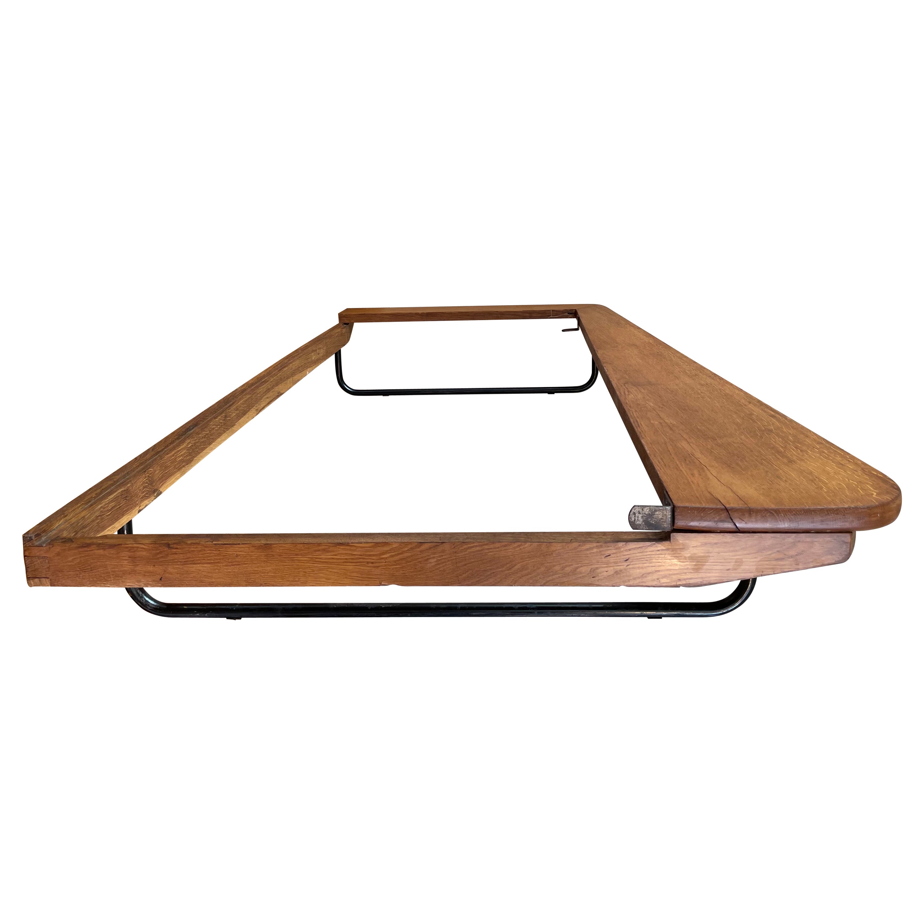 Bed Day Bed 1950 Style Jeans Prouvè Nancy For Sale