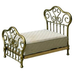 Bed for Dolls in Brass