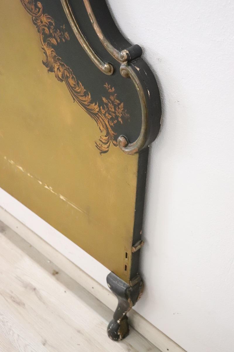 Cabecero de Cama Estilo Barroco Veneciano Madera Lacada y Pintada 3