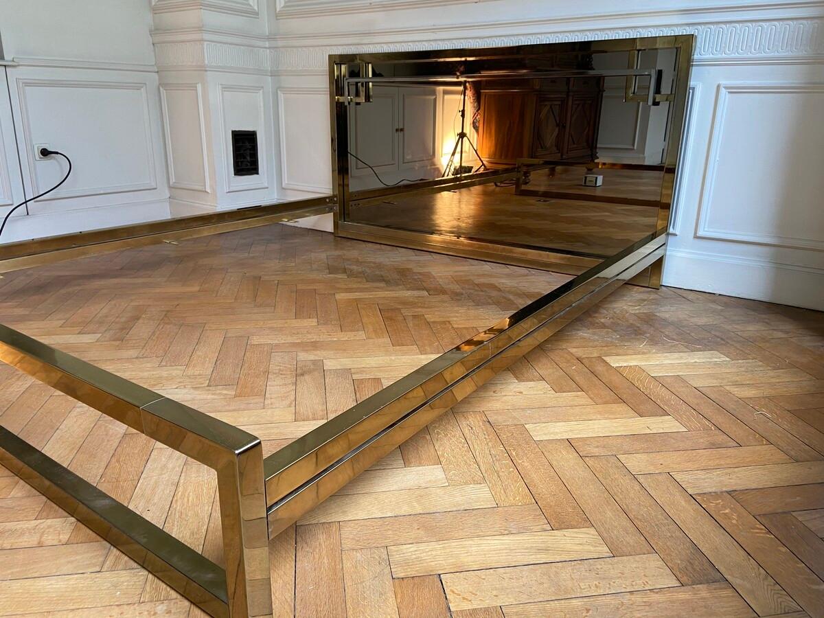 mirror bed frame