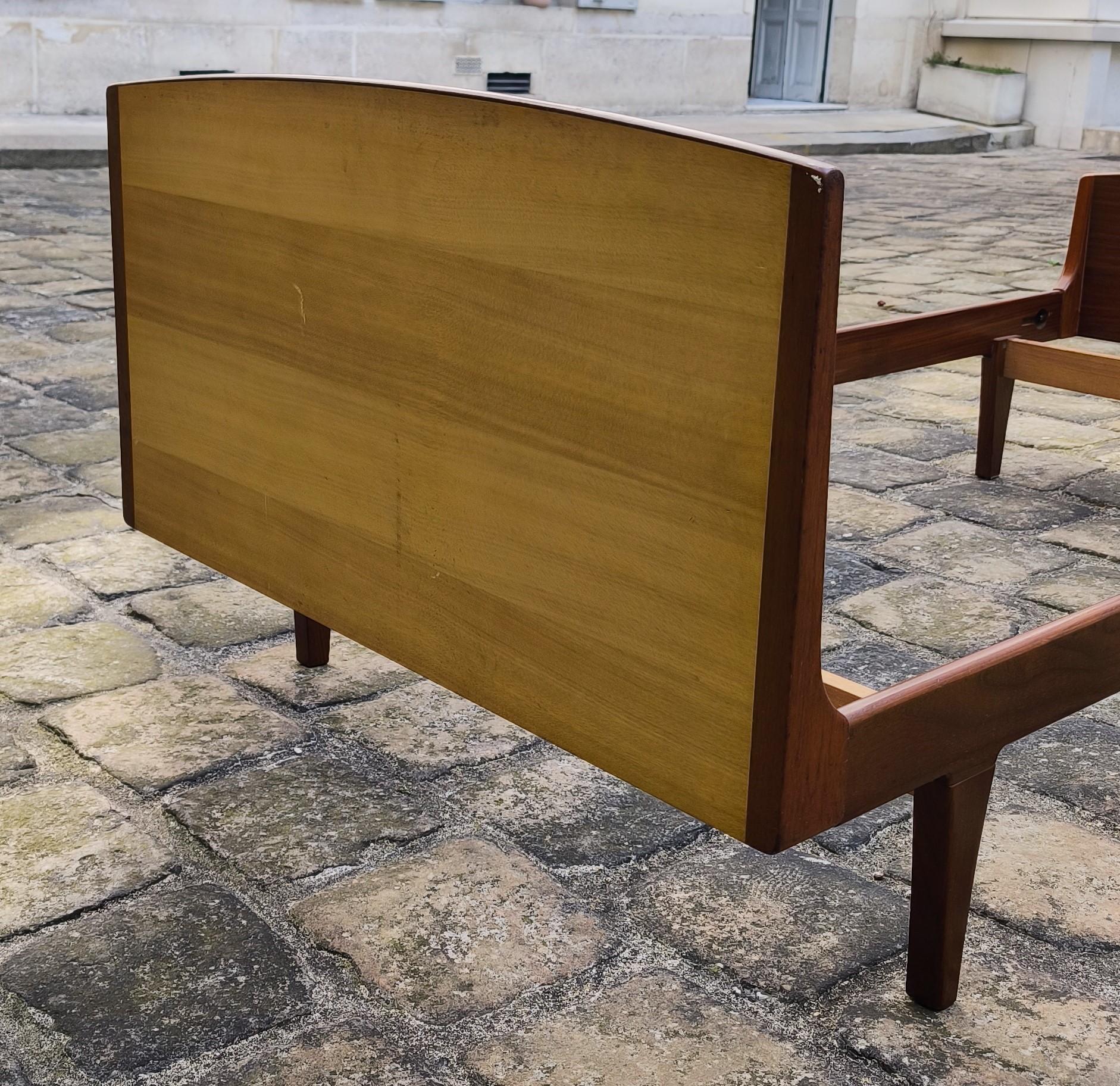 Bett oder Liege, Roger Landault, Wiederaufbauzeit, 50er Jahre, Frankreich im Angebot 6