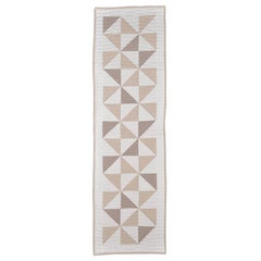 Bed Runner Quilt Blanket Vintage Irish Linen Patchwork Handmade